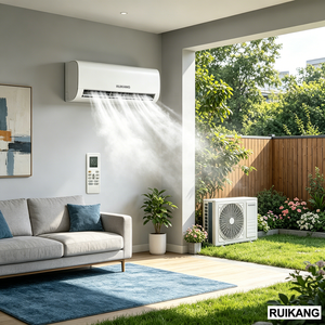 Fast Cooling 1.5Ton 12000BTU Wall Mount <b>Air</b> Conditioner 1.5HP R410A Energy Saving <b>Mini</b> Split Dehumidify Hotel DC Techno DC Techn - Product Image 1