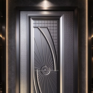 Pannello in Acciaio Laminato a Freddo Sottile Certificato ASTM e BS, Rivestito in PVC ad Alta Resistenza, Ottima Adesione, per Pannelli Interni di Porte - Product Image 1