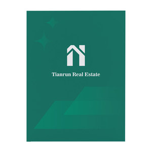 Tùy Chỉnh Thư Mục Màu Xanh Lá Cây Khe Cắm Thẻ Tài Liệu Tổ Chức Bền Thân Thiện Với Môi Bất Động Sản Thư Mục Cao Cấp Được Thiết Kế Chuyên Nghiệp Thư Mục - Product Image 2