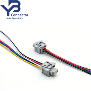 Connecteur étanche 6 broches avec câble flexible pour radar de recul automobile TOYOTA (référence 6189-7065, 90980-12790) - Product Image 2