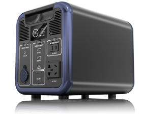 สถานีพลังงานสำรองแบบพกพา 700Wh 1000W LiFePO4 คลื่นไซน์บริสุทธิ์ สำหรับการตั้งแคมป์กลางแจ้งและสำรองไฟบ้าน - Product Image 3