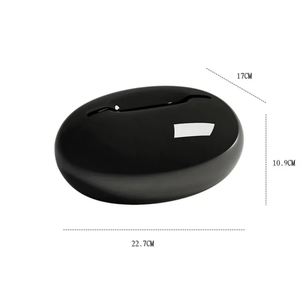 กล่องกระดาษอะคริลิคทรงหยดน้ำสุดสร้างสรรค์อุปกรณ์จัดระเบียบกล่องกระดาษทิชชูตั้งโต๊ะ - Product Image 4