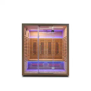 Neues Design Häuser Holzhaus Sauna-Kuppel Mini-Sauna-Zimmer mit Bluetooth