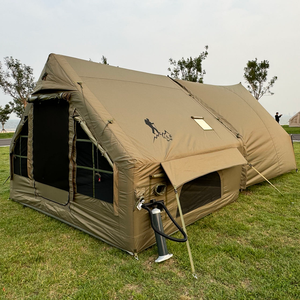 Tente de <span class=keywords><strong>camping</strong></span> quatre saisons gonflable à ouverture rapide et automatique, en tissu Oxford imperméable, vente en gros directe usine - Product Image 1