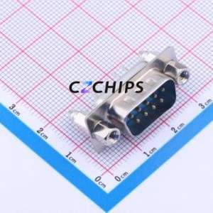 X0209WT7BL5 D-Sub/VGA Connector Through hole Component (THT) Connector Standard D-Sub Male 9P Through Hole - Product Image 1