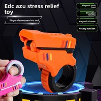 Jouets de décompression multifonctionnels EDC : Gyroscope à cliquet, Gadget anti-stress, Fidget Spinner manuel en plastique, Jouets sensoriels