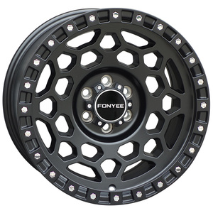 Fonyee pour <span class=keywords><strong>Black</strong></span> <span class=keywords><strong>Rhino</strong></span> Deep Dish Off Road 6 trous de cosse Huecos 17 pouces 17x8.5 5x127 6x139.7 larges roues de voiture Auto Rines <span class=keywords><strong>jantes</strong></span> <span class=keywords><strong>Jantes</strong></span> - Product Image 1