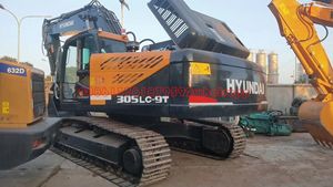 Excavatrice hyundai 305 machine d'excavatrice utilisée hyundai 305 pelle hydraulique complète sur chenilles R305LC-9 - Product Image 4