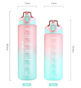 ขวดน้ำ <span class=keywords><strong>Mlife</strong></span> 1000 มล. รุ่นรักษ์โลก Tritan  ออกแบบโลโก้ 'Leaflock'  ขวดออกกำลังกาย  ขวดกีฬา  ขวดน้ำดีไซน์แปลกใหม่  พร้อมตัวบอกเวลาสร้างแรงบันดาลใจ - Product Image 2