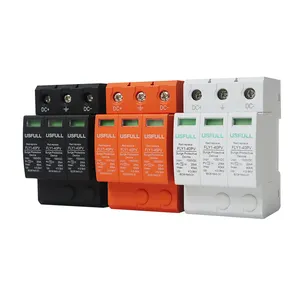 USFULLdc surge protective device 32a SPD lightning protection device 20KA to 40KA 1000V 2P 3P 1000V 15000V