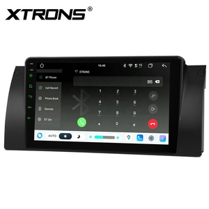 XTRONS 9" UNISOC 7865 Double Bluetooth Écran QLED 8+128GB Global 4G AKM DSP Système de navigation stéréo Android pour voiture BMW X5 E53 - Product Image 3