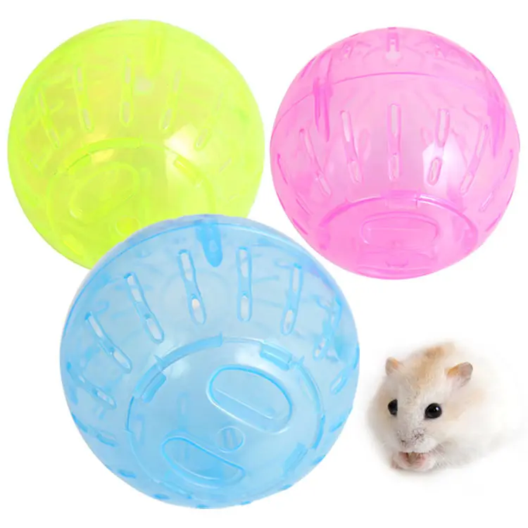 10Cm * 10Cm Plastic Oefenwiel Voor Kleine Dieren Antislip Run Schijf Voor Hamsters Egels Kleine Huisdieren Oefenbal