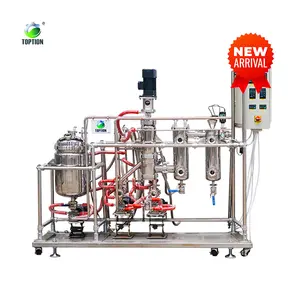 Máquina de destilación de aceite de pequeña escala, destilación Molecular de película limpia