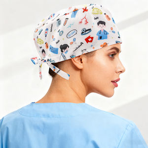 Gorro médico para hombre, gorros de enfermería para mujer, gorro de médico de pelo corto, gorros de trabajo transpirables para enfermeras de <span class=keywords><strong>farmacia</strong></span> - Product Image 2
