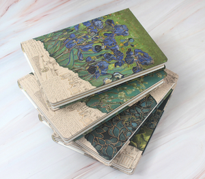 Cuaderno A5 Obra Maestra de <span class=keywords><strong>Van</strong></span> <span class=keywords><strong>Gogh</strong></span>, Recuerdo de Calidad Museo, Cubierta Estampada en Caliente, Papel Artístico Libre de Ácido para Diarios de Viaje y Notas - Product Image 4