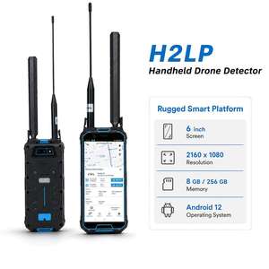 Detector de Drones Portátil H2LP, Rastreador de <span class=keywords><strong>Radar</strong></span>, Detector de Señales FPV, Localizador de Pilotos, Monitor de Seguridad Anti-Drones - Product Image 5