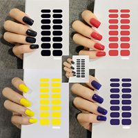 Autocollants d'art d'ongle populaires de marque de mode 2023 autocollants et décalcomanies de produits de vente chaude purs