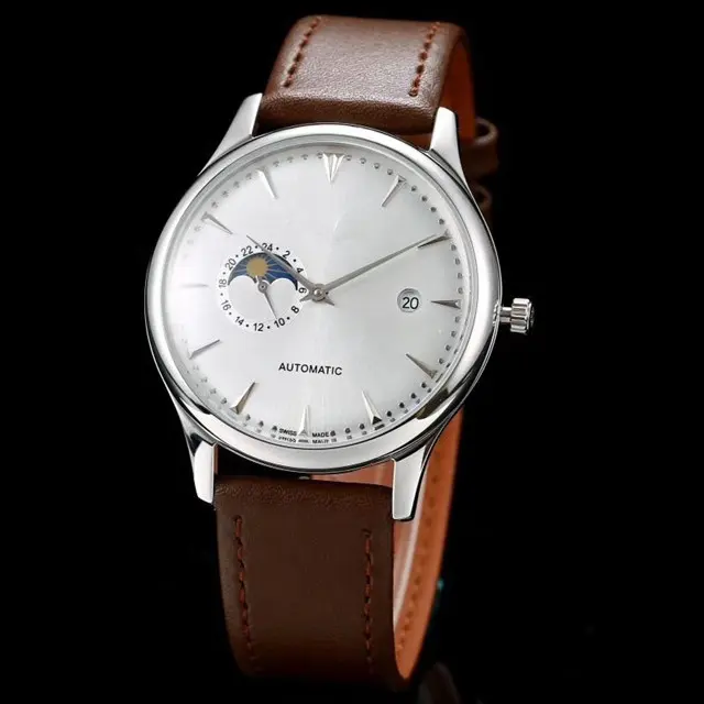Luxury Reloj de Hombre Trending Leather Strap Automatic Movement major Custom Logo Men Mechanical Watch
