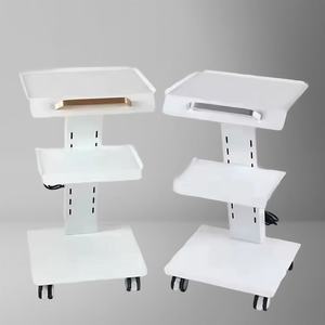 Tre strati <span class=keywords><strong>Scanner</strong></span> orale ospedale espositore alimentazione elettrica in acciaio inox clinica Mobile carrello dentale - Product Image 1
