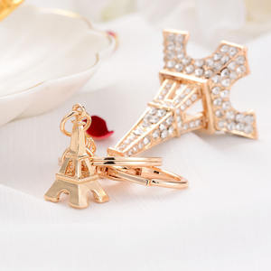 Portachiavi Decorativo con Strass <span class=keywords><strong>a</strong></span> Forma di Torre <span class=keywords><strong>Eiffel</strong></span> di <span class=keywords><strong>Parigi</strong></span>, Regalo Promozionale, Souvenir - Product Image 4