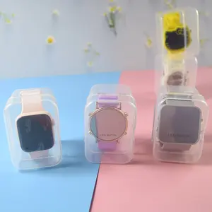 Wholesale Transparent Watch Packaging Transparent Large Plastic Electronic Watch Pp Box Storage Gift Box