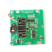 Module BMS 5S-LL48 18V 21V 12A pour batterie Li-ion 18650, carte de protection de charge avec protection contre les surcharges/courts-circuits, connecteur DC