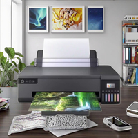 Imprimante jet d'encre A4 haute résolution L8058, outil portable de bricolage pour l'impression flexible A5, utilisée par les experts, impression A4 haute définition