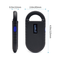 Lector de Microchip para Animales, 134.2khz, Android, Iso Fdx-b Hdx, para Ganado, Cabras, Búfalos, Escáner de Etiquetas RFID