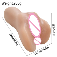 Jouets vaginaux TOWAVE 900g en TPE, texture réaliste, vagin serré, anus pour homme, jouet sexuel pour adultes, poupée sexuelle anale.