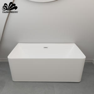 Lujoso Virginia Acrílico Rectángulo Gran Spa Esquina de masaje <span class=keywords><strong>Balneo</strong></span> Bañera Ducha Combo con grifo de bañera montado en cubierta - Product Image 4