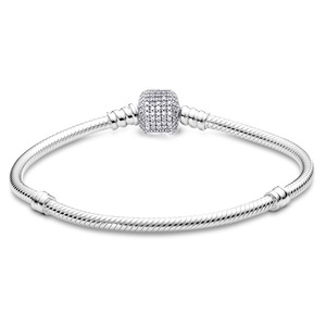 Rz Authentic 925 Sterling Silver <strong>Charm</strong> Snake Chain Bracelet <strong>Bangle</strong> Women's Romantic Party Accessories Fashion Gift - Product Image 6