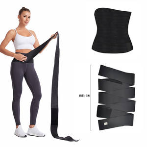 Ceinture <span class=keywords><strong>de</strong></span> sport pour femmes, Corset et coupe-jambes, taille enveloppante, vente en gros, offre spéciale - Product Image 1