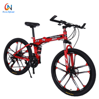 VTT Pliant Vélo Tout-Terrain / Vélo VTT Suspendu Intégral 26 Pouces Pliable / Fournisseur de VTT Sepeda Gunung Lipat de Haute Qualité