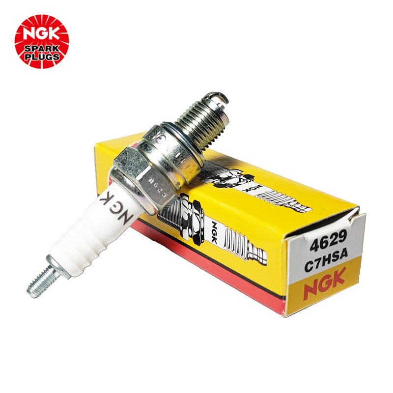Nickel NGK Motorcycle Spark Plug C7HSA 4629 for Qingqi Suzuki