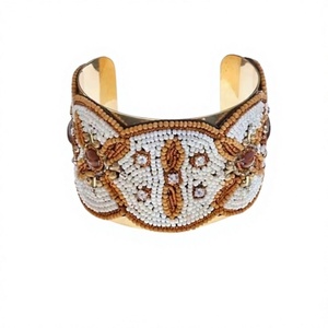 Fabriqué à la main En Métal Manchette Bracelet - Product Image 3