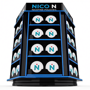 Espositore Girevole Personalizzato <span class=keywords><strong>in</strong></span> Acrilico per Bustine di Nicotina, per Snus e Bustine di Nicotina, per Negozi di Articoli per Fumatori - Product Image 4