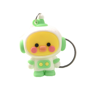 Porte-clés accessoires pour enfants mode bijoux pendentifs 3d caoutchouc porte-clés carrière jour costumes pour enfants médecin - Product Image 5