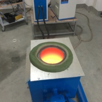Four de fusion à induction 160kw Four de fusion de capacité 100kg 150 kg