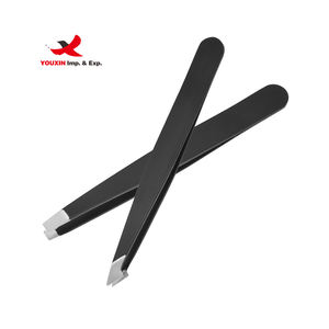 แหนบถอนขนคิ้วสแตนเลสสีดำ น้ำหนักเบา ทนทาน ใช้ซ้ำได้ รับผลิตตามสั่ง ราคาประหยัด พร้อมสกรีนโลโก้ - Product Image 5