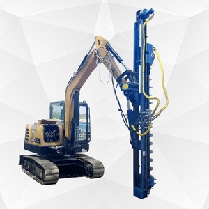 Small Spiral Drilling Rig Used by Excavator or <b>Crane</b> Earth or Tree Pile Drill for Drilling Holes - Product Image 3