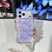 Funda para Teléfono REDMI NOTE 17 PRO 5G con Adornos de Corazón en Resina Epoxi, Resistente a Arañazos, Diseño Elegante para Chicas, Gran Venta