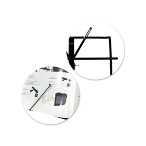 K-8293B-1 Easy To Transport And Store Clamps Securely To A <b>Microphone</b> <b>Stand</b> Music Holder <b>Stand</b> - Product Image 5