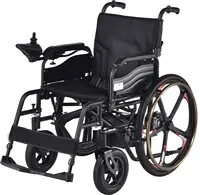 Electric Wheelchair with Carbon Steel Frame, Lightweight