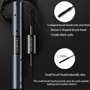 <span class=keywords><strong>Mascara</strong></span> 2-en-1 à double embout, allongeant, volumisant, waterproof, recourbant, avec brosse en forme de S - Product Image 3