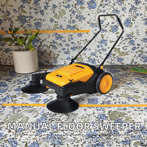 Điều Kiện Mới Hướng dẫn sử dụng đi bộ-đằng sau đánh bóng sàn Scrubber tay đẩy có thể gập lại quét cho kho - Product Image 4