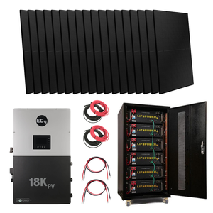 Kit solaire hors réseau pour toute la maison EG4 Electronics 18kPV avec stockage de batteries (6x EG4 LifePower4 V2 & LL-S Batteries) - Product Image 1