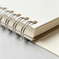 Agenda spirale A5 à couverture rigide, journal professionnel hebdomadaire non daté, couverture avec plastification mate, impression personnalisée, cadeau promotionnel