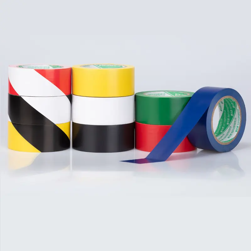 You Jiang Kleuren Veiligheidsrisico Waarschuwing Sociale Afstand Pvc Veld Vloermarkering Tape