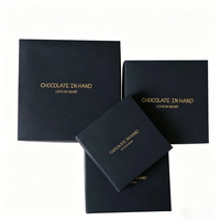 Boîtes cadeaux personnalisées en carton uni, plusieurs tailles, avec couvercle et base, pour le stockage et l'emballage de bonbons et de chocolats