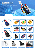 Baterai Lipo lion Custom 6s 7s 12s 14s 18s 16000mah 22000mah 30000mAh Semi Solid State Lithiumion untuk Drone/UAV